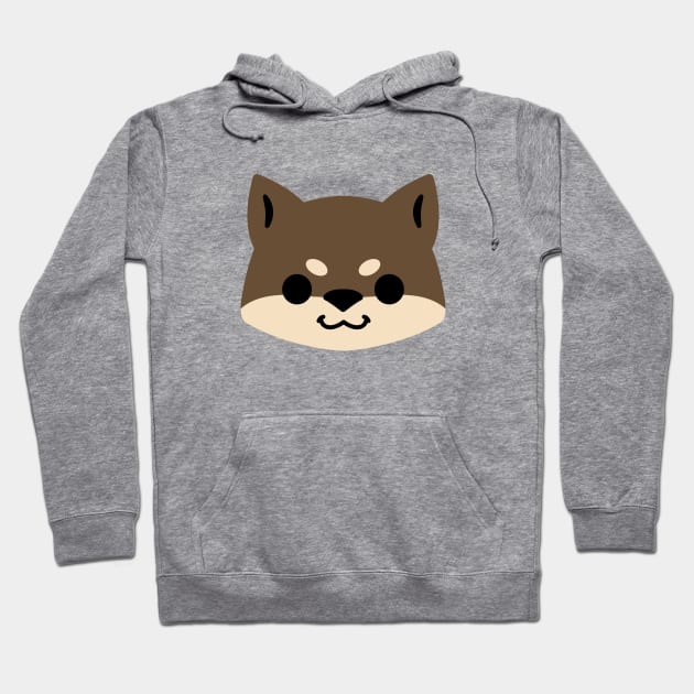 Sesame Shiba Inu Hoodie by kaeru